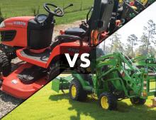 Kubota vs. John Deere Compact Utility Tractors