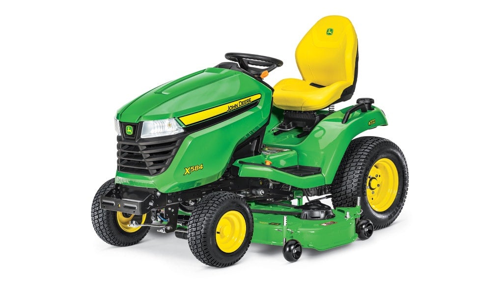 John Deere X584 Lawn Tractor with 54-in. Deck