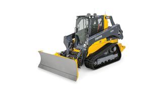 333G Compact Track Loader with white background.