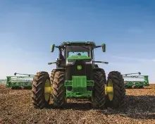 John Deere 8R Tractor and 1775NT Planter