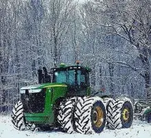 John Deere Tractor Winter Storage