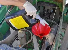 John Deere Tractor Oil Change
