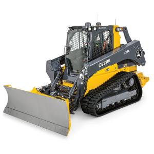 333G Compact Track Loader with white background.