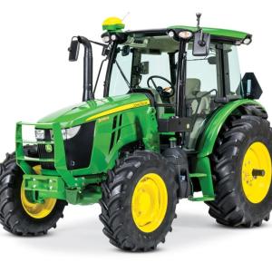 Studio image of a 5095M Utility Tractor