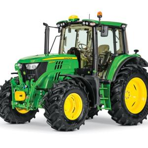 studio image of 6140m utility tractor