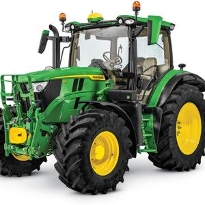 studio image of 6r 120 utility tractor