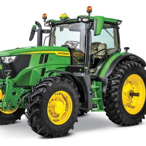 studio image of 6r 145 row crop tractor
