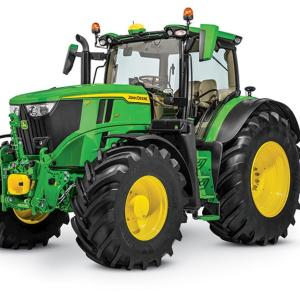 studio image of 6r 215 row crop tractor