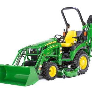 image of 2025R compact utility tractor in studio