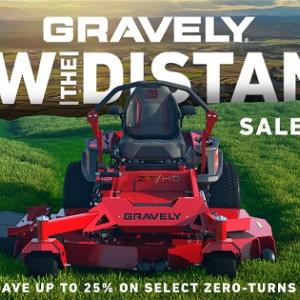 Mow the Distance Sale